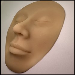 Муляж Лицо с закрытым ртом Silicone Skin 1723 - фото 4767